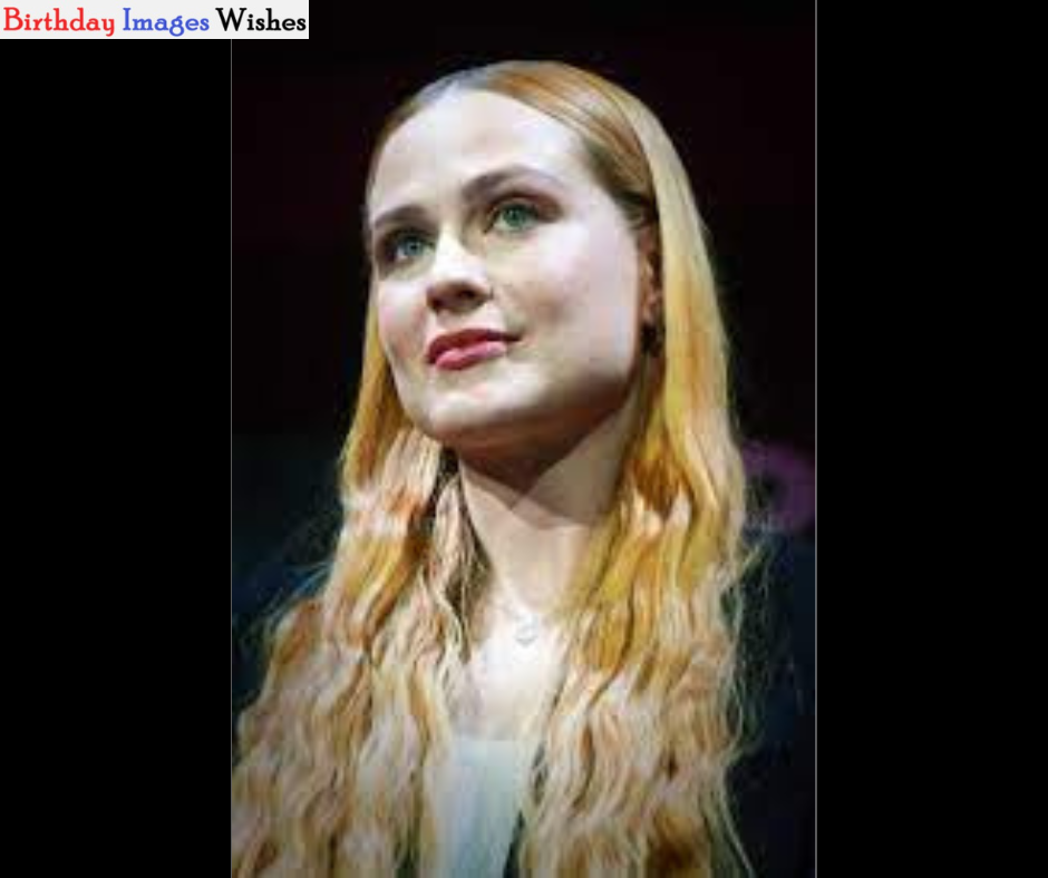 Happy Birthday, Evan Rachel Wood..